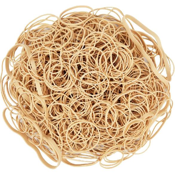 HAIDIBAO-Rubber Bands Assorted Sizes Beige Elastic Bands for Office Supplies 0.5lbs Size16,Size#18,Size #33,Size(4-4/5" x 1/6"),Size#69 Rubber Band