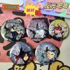 Naruto Anime Reflective Badge Custom Kakashi Itachi Obito Uchiha Madara Minato Cosplay Accessories Broken Style Pin Collectible