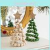 Unique Scandinavian Style Wooden Christmas Tree Small Decorative Piece For Joyful Christmas Vibes
