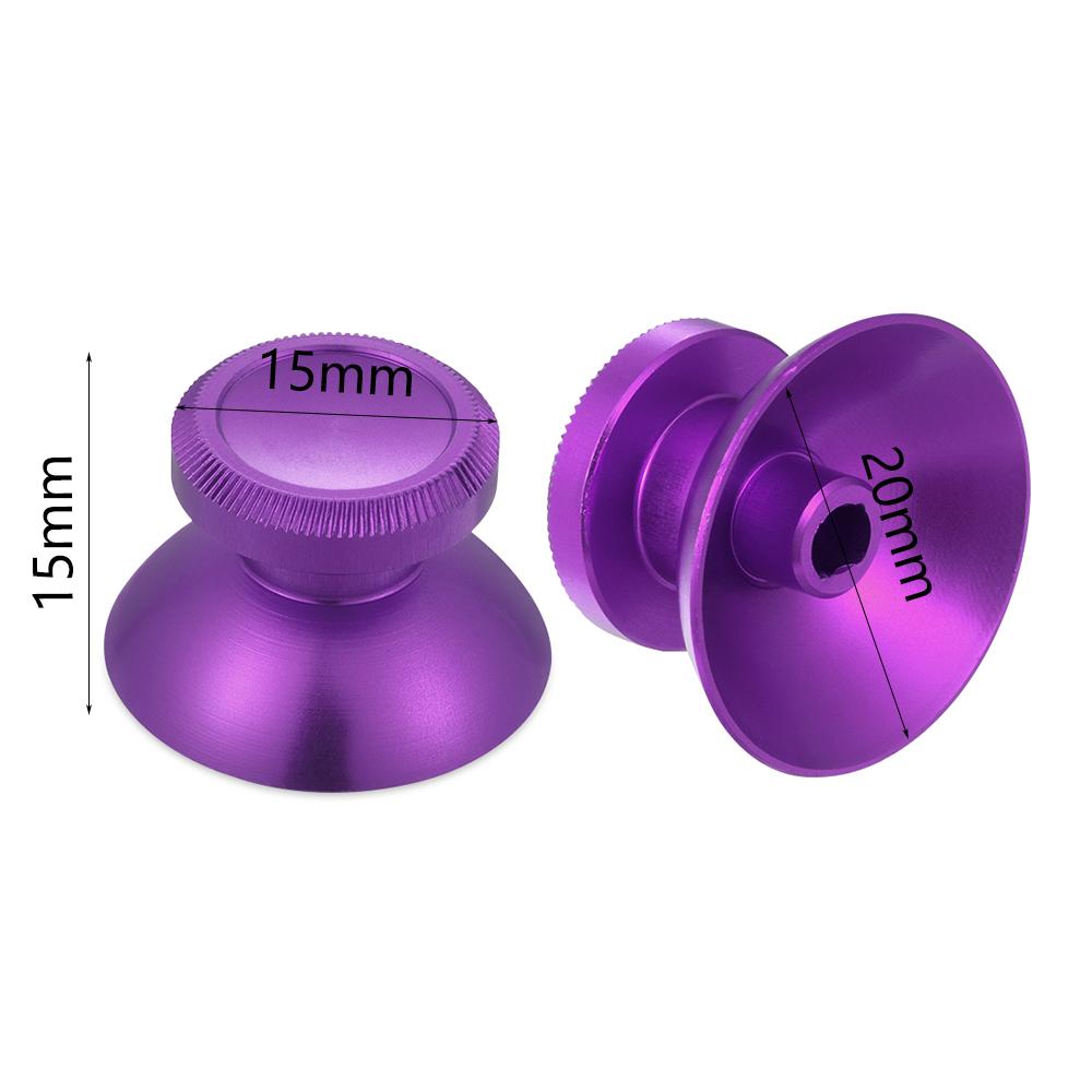 2PCS Metal Aluminum Slim Controller Thumbsticks Joystick Grip Analog stick For PS4 Xbox One Accessories