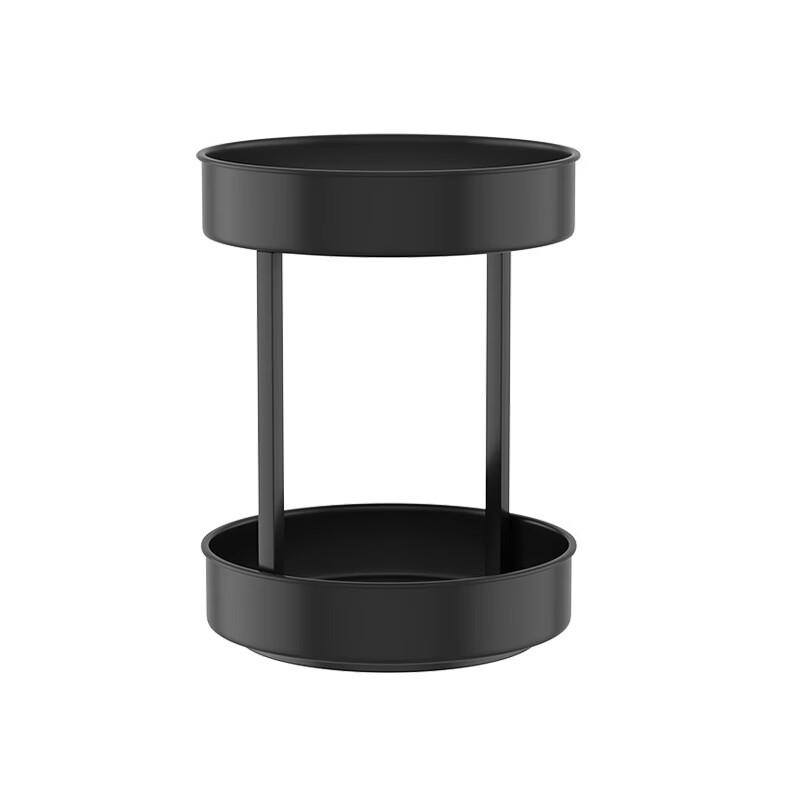 YOUSU Rotating 2-Tier Spice Rack with Drawer