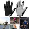 Winter Warm Bicycle Touch Screen Full Finger Gloves For Cycling Hiking Black XL