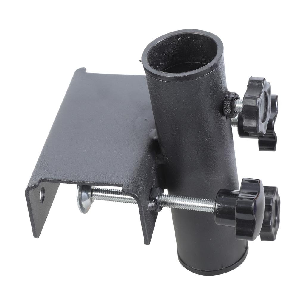 Practical Sturdy Iron Balconies Umbrellas Brackets Secure Mounting for Sunshade Rain Protective Daily Casual Use