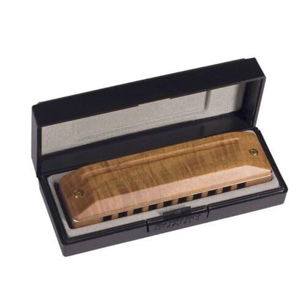 Suzuki PURE HARP 10-Hole Harmonica MR-550H B-Flat Major