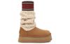 UGG Classic Sweater Letter Boot Chestnut (Women's)