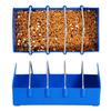 Thickened Bird Pigeon Feeder Trough Poultry Feeding Bowl Chicken Chick Food Water Fountain Slot Container Food Dispenser Tools