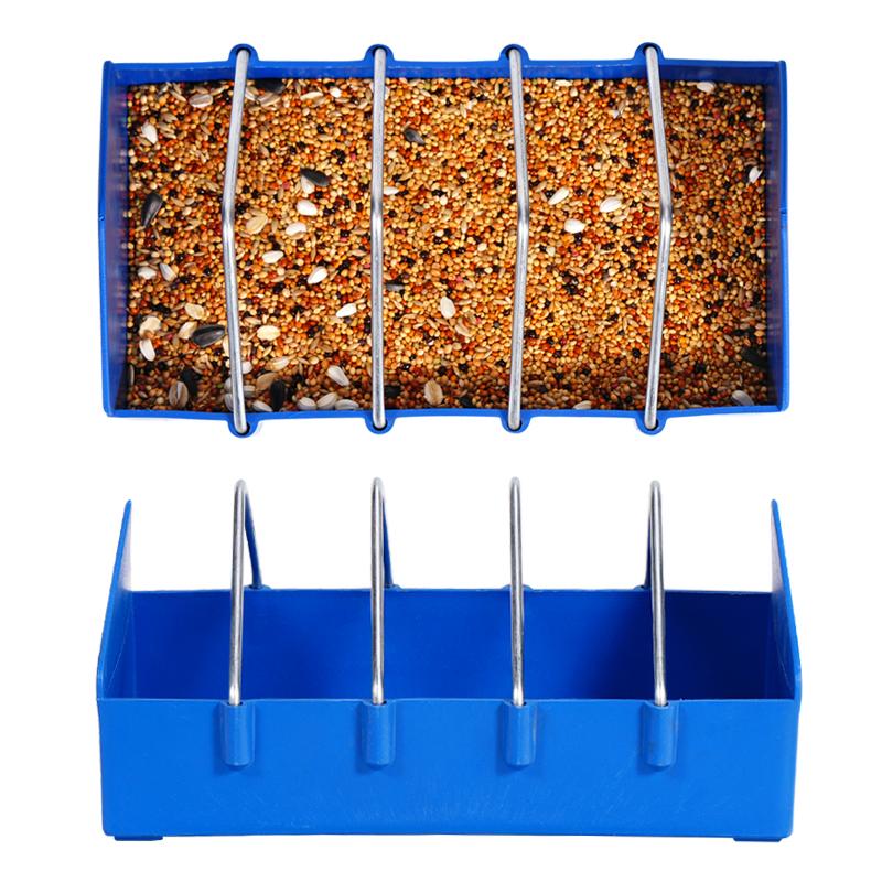 Thickened Bird Pigeon Feeder Trough Poultry Feeding Bowl Chicken Chick Food Water Fountain Slot Container Food Dispenser Tools