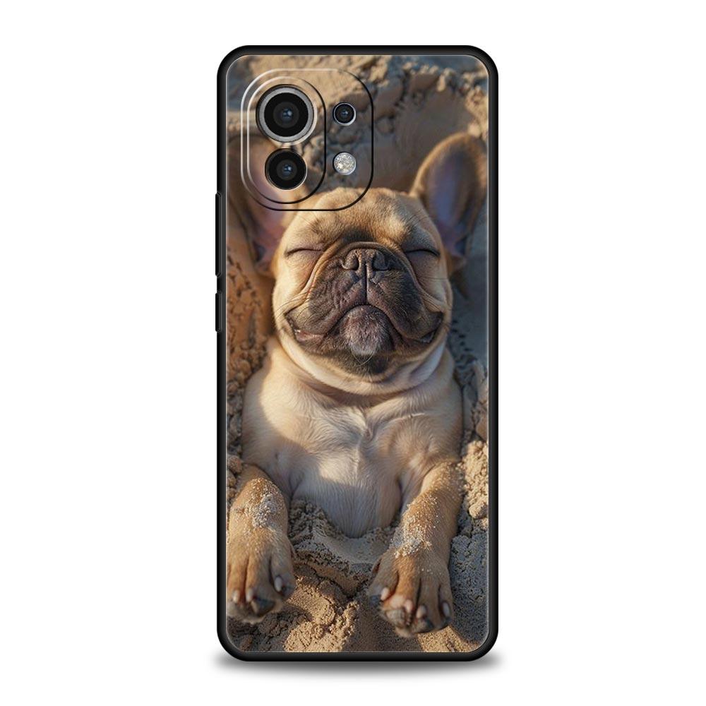 French Bulldog Dog Pet Phone Case For Xiaomi Mi 15 14 13 12 11 Lite 14T 13T 12T 11T Pro Poco X7 X6 X5 X3 Pro F6 F5 F4 Cover
