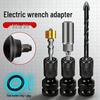 Universal Electric Drill Socket to Bit Adapter with Telescopic Hexagon Sleeve
