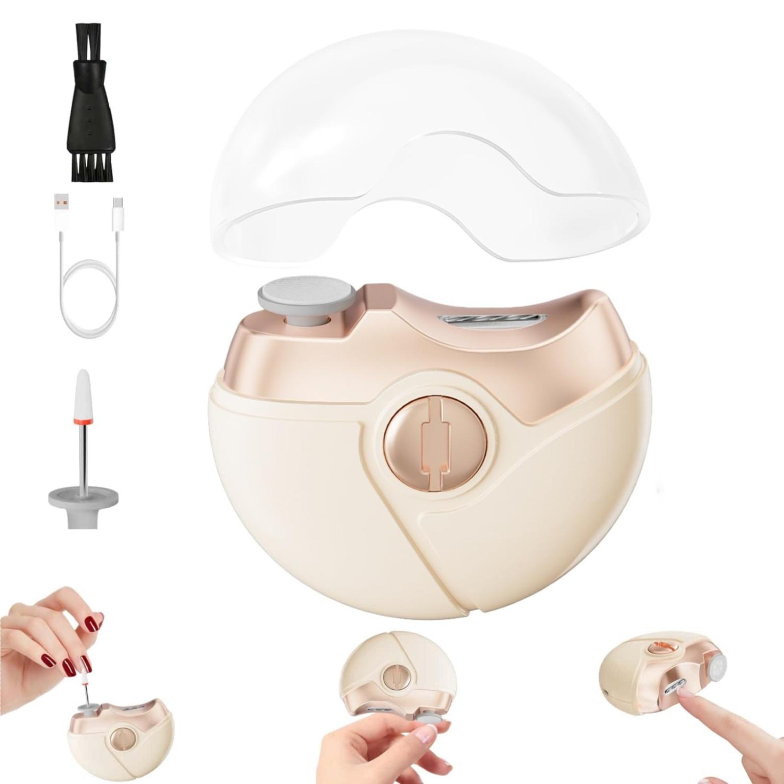 Portable Fully Automatic Nail Clippers Multifunctional Electric Nail Polisher One Size