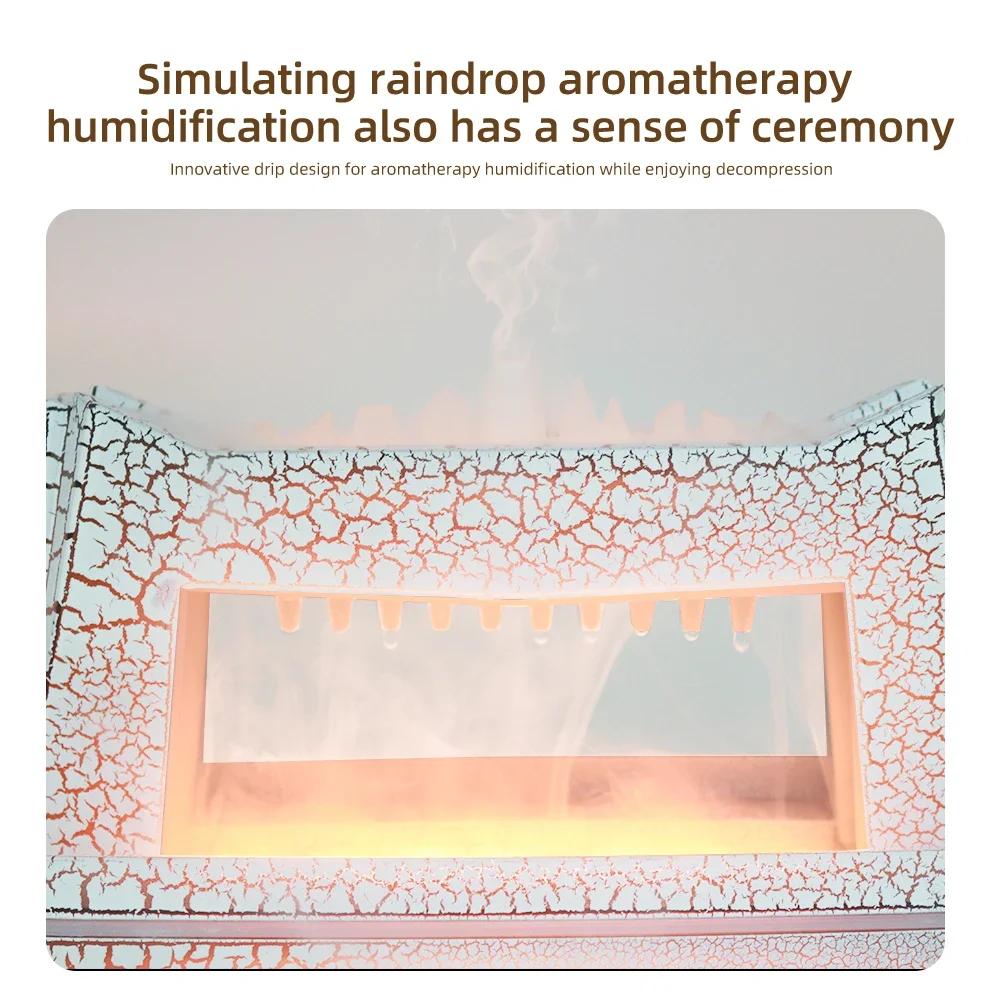 Ultra Quiet Aromatherapy Diffuser 2 Soothing Light Colors & Timer for Relaxation, Perfect Yoga Meditation Gift with Calming Rai