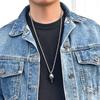 Black Crow Necklace, Male Nordic Trendy Pendant, Vintage Versatile Hip Hop