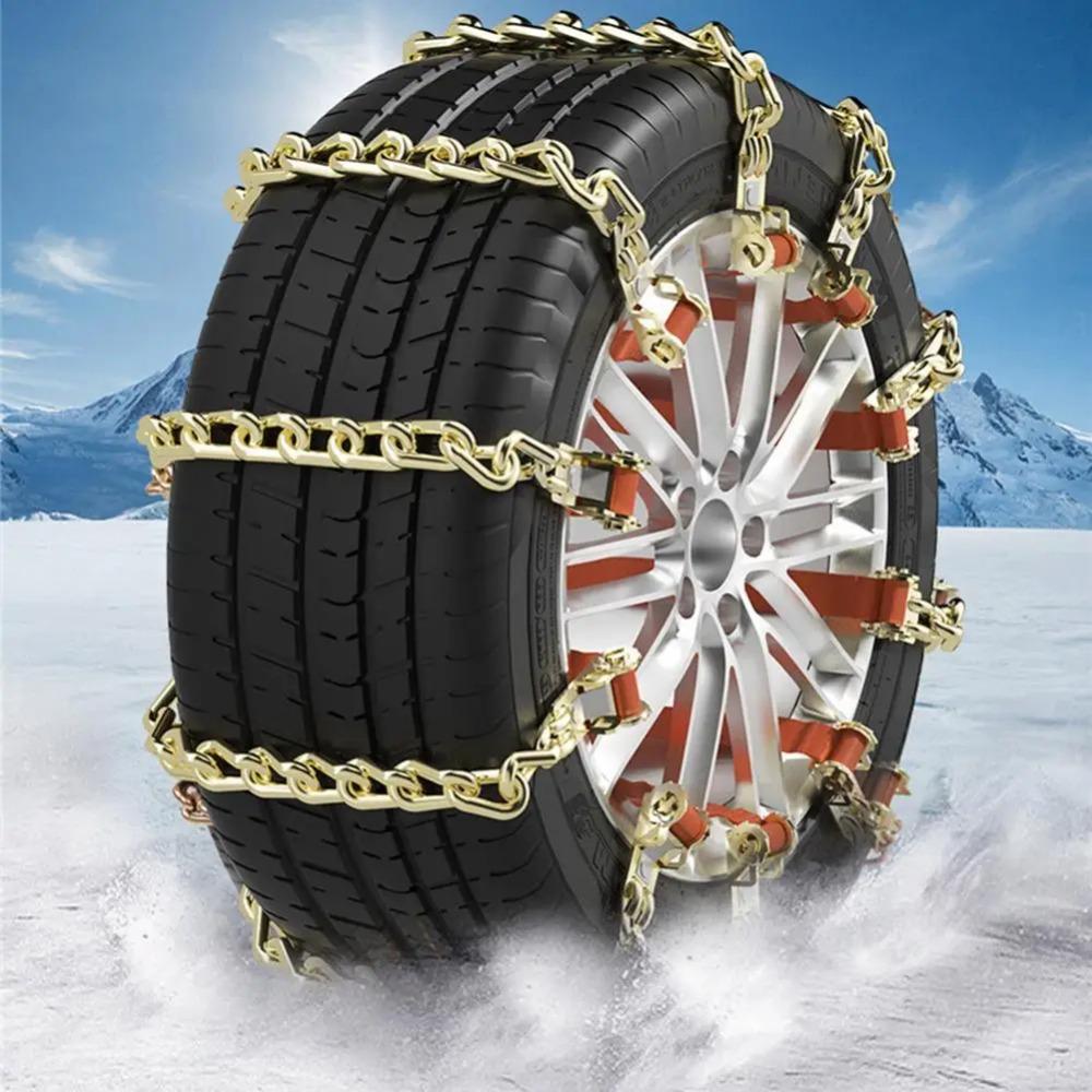 Anti-skid Chains Automobile Tire Snow Explosion-proof Anti Puncture Chain Easy To Install Multi Functional Anti-skid Accessorie