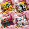 S-SAKamoTO DAYS Anime Cushion Cover Pattern Printed Pillowcase for Living Room Sofa Cushion Cover & Bedroom Decor