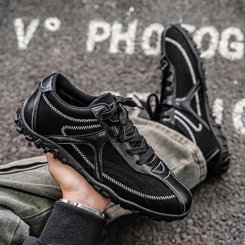 Men's Shoes Lightweight Breathable Lace Up Male Sneakers Comfortable Vulcanized Shoes Casual Walking Shoe for Men Sports Shoes