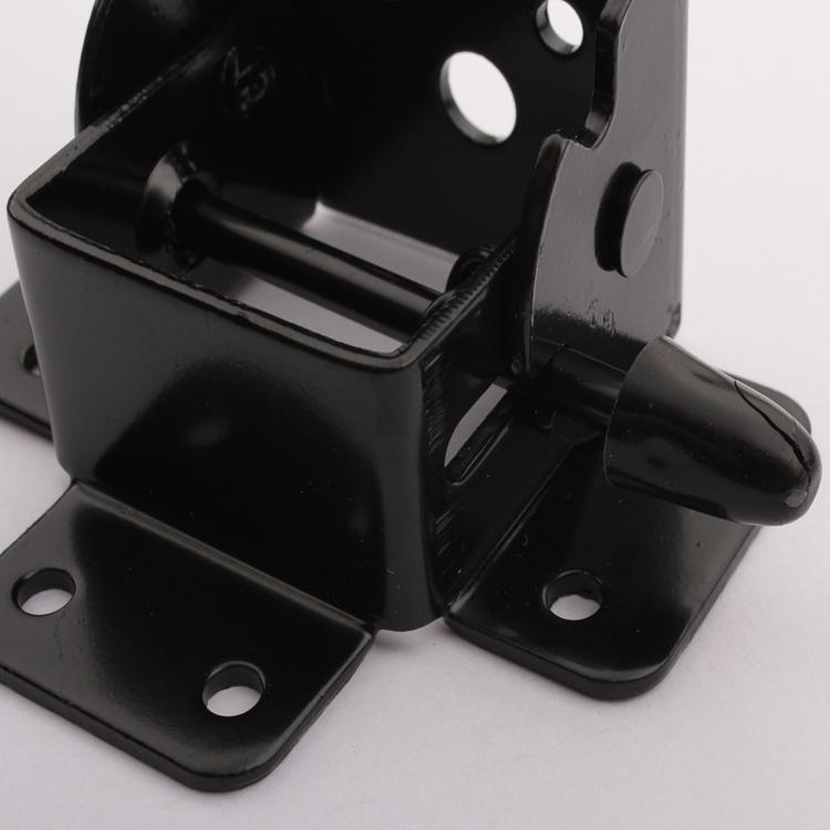 Modern Folding Steel Leg Bracket for Furniture Metal Table & Chair Hinge with Locking Feature for Kitchen & Bathroom Use