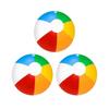Rainbow Inflatable Beach Balls Durable Leakproof Lightweight For Pool Beach Summer Outdoor Water Games