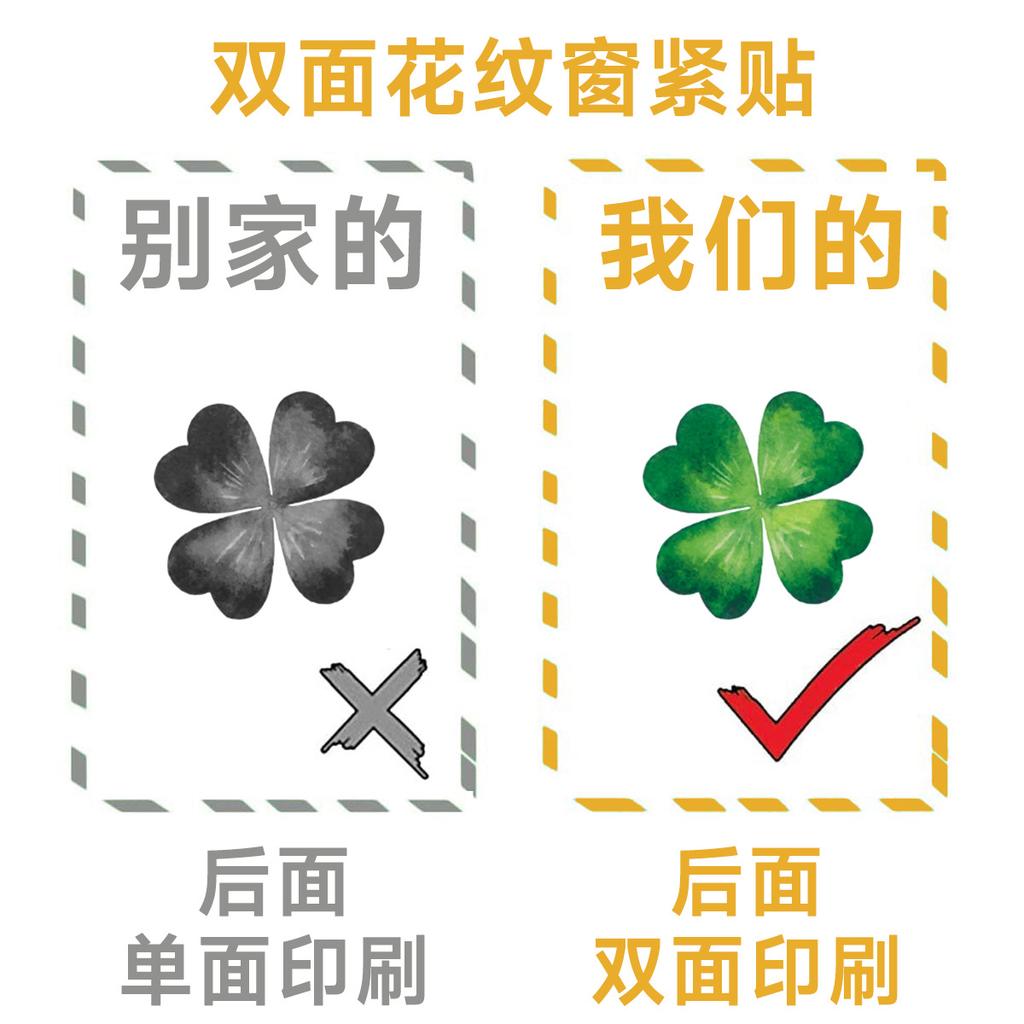 St. Patrick'S Day Themed Party Decoration Stickers Lucky Grass Window Stickers Wall Stickers Spot Customization