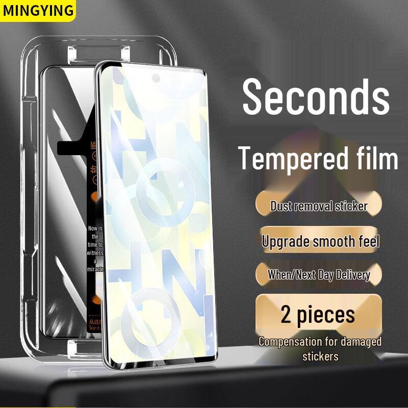 

Mingying Honor Curved Full Screen Tempered Glass Screen Protector (2-Pack)