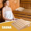 Handmade Sauna Relaxing Neck Pillow Support Headrest Steam Room Accessory Sauna Headrest Pillow for Teens Men Youth Boys