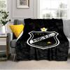 Fc Crest Design Printed Throws Blanket Soft Flannel Blankets for Couch Bed Gifts for Men Women Picnic Blanket Christmas Gifts