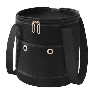 Ashes Carrying Bag, Urn Bag  Fits 5-7 Inch (2.5-3.7 Inches) Cylindrical, Durable and Lightweight, Easy To Carry, Includes Cowhide Mat