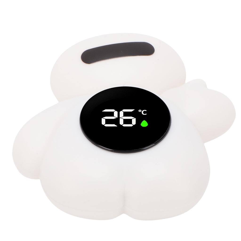 Baby Bath Thermometer Toy Digital Bathtub Thermometer with LED Display IP67 Water Proof Color Temperature Alerts
