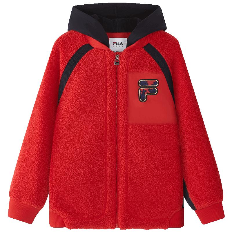 FILA Kids  Sherpa Lined Hooded Jacket 170