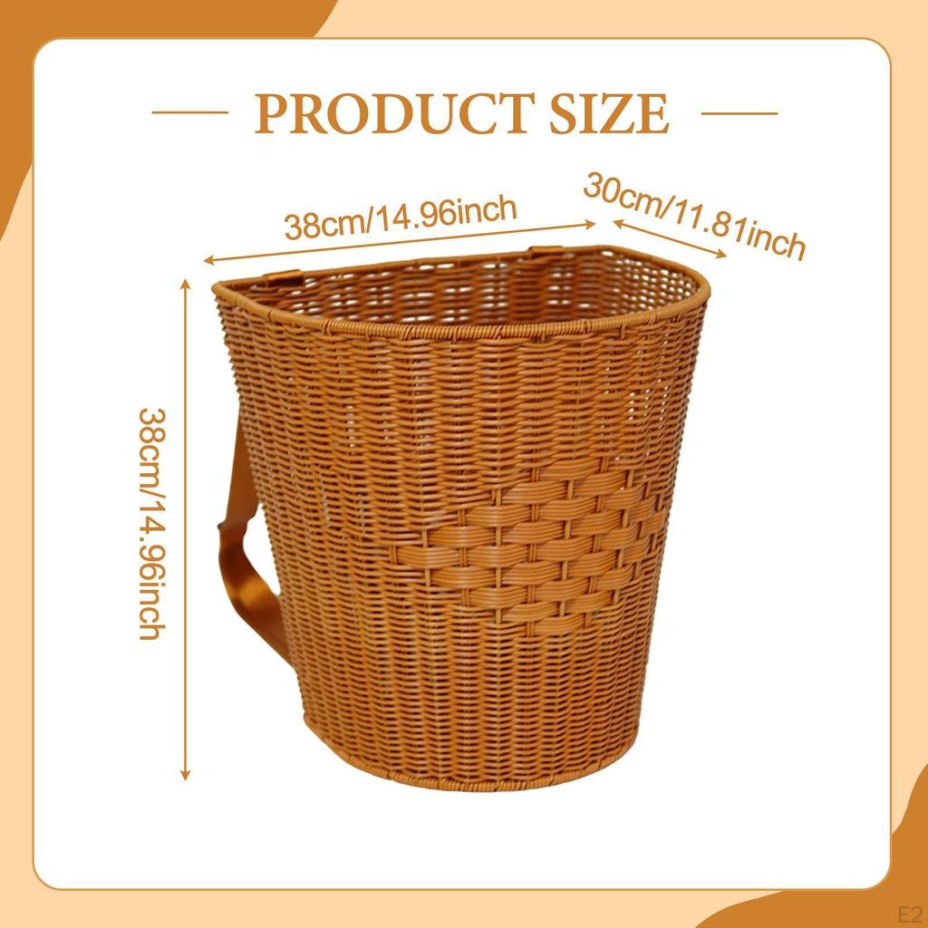 Leaf Basket Multifunctional Backpack with Simple And Design PP Material Suitable for