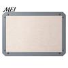 Foldable Baking Tray Silicone Fiber Mat with Button, Non-Stick Oven Safe Rectangle Easy Clean Accessories Tray, Leakproof Heat Reistant Snap