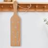 Wood Canoe Paddle Airflow Holes 13.3 Inch Boat Kayak Paddle Ergonomic Grip Wood Paddles Marine Tools Sturdy Shaft For Boating