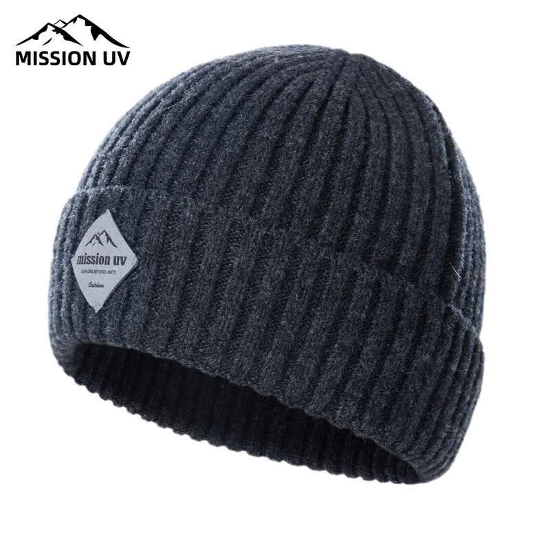 MISSION UV Women s Outdoor Wool Knit Hat One Size