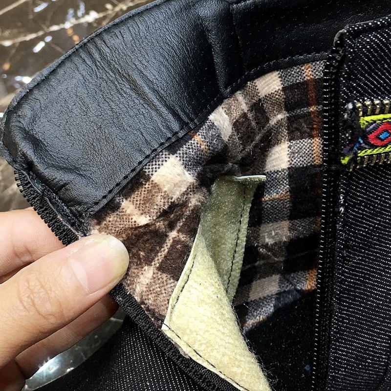 Cizme denim la modă bota feminina cizme gleznă cizme damă cowboy denim pantofi cu toc înalt pantofi sexy pentru femei botine de damărfg567