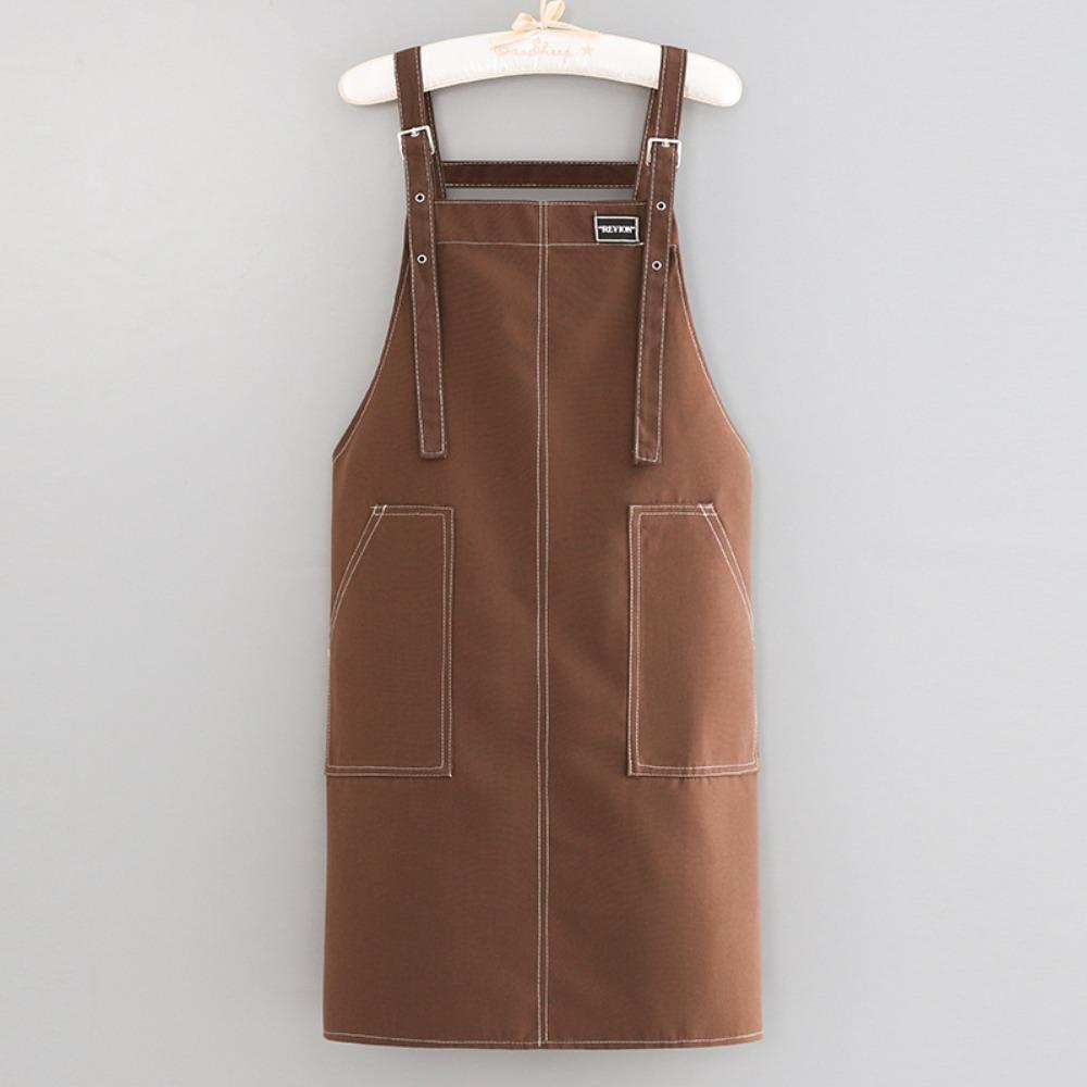 

Холщовый рабочий фартук шеф-повара Утолщенный фартук бариста Новые кухонные фартуки Садоводство кофейный