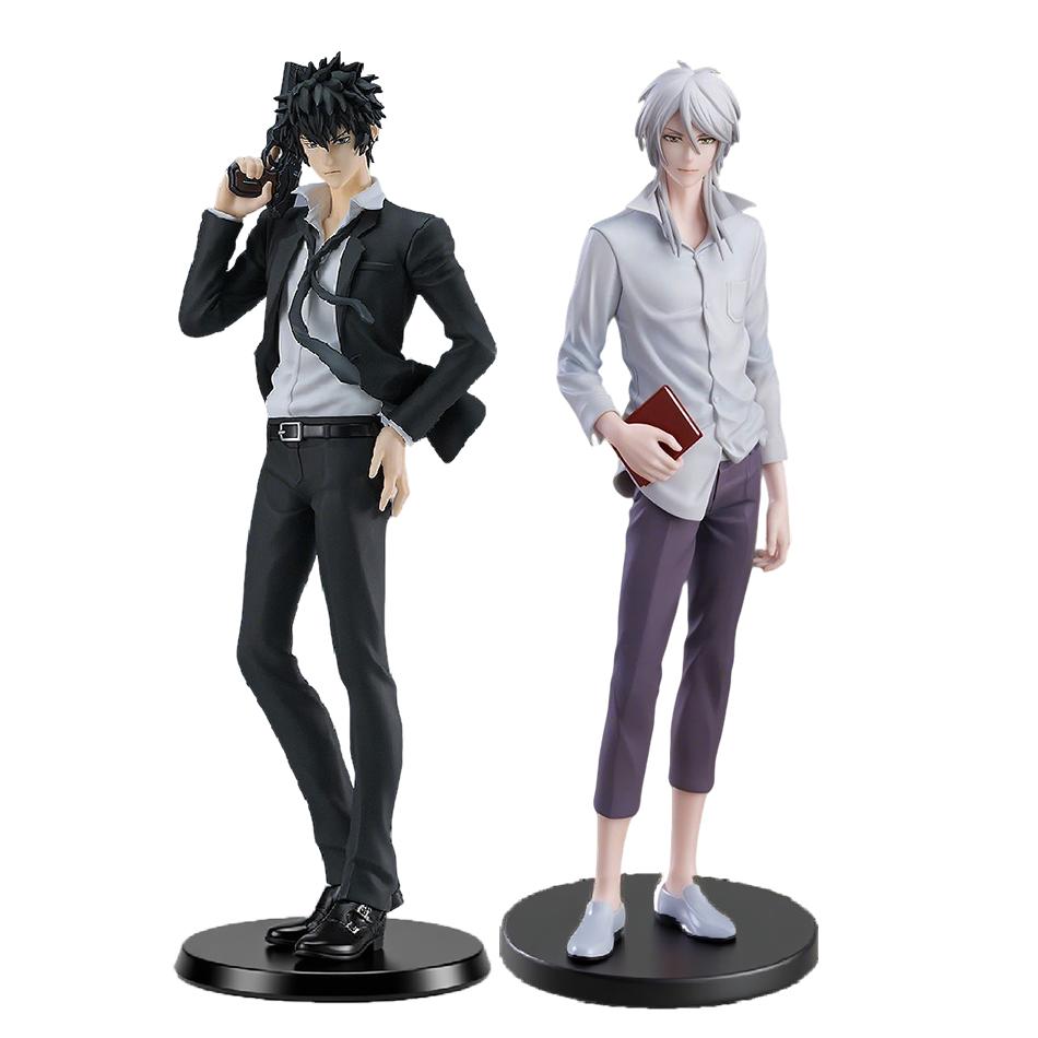 18cm Anime PSYCHO-PASS Anime Figures Kougami Shin'ya Makishima Shogo PVC Action Figures Model Anime Cartoon Model Toy Gift