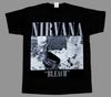 Nirvana Bleach grunge NUOVA T-SHIRT NERA S-5XL