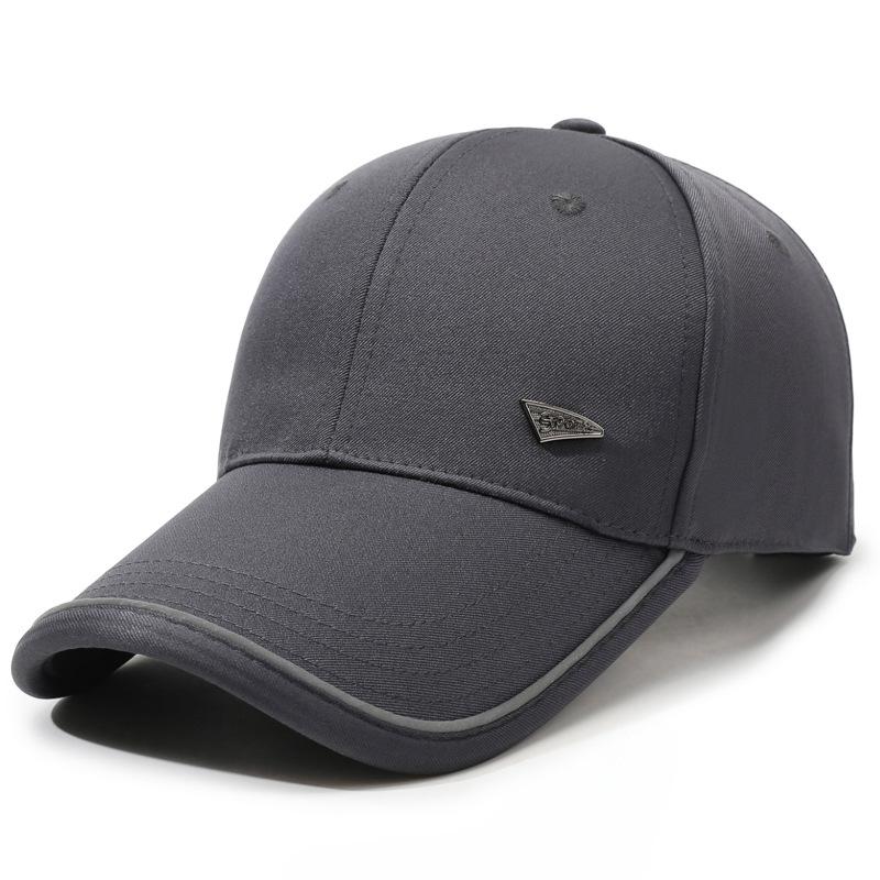 

Middle-Aged Men s Hat Spring Autumn Outdoor Sports Sunshade Cap for The Elderly сірий