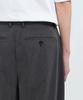 MUSINSA STANDARD Super Wide Hidden Banding Slacks [Medium Gray]