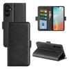 For Samsung Galaxy M16 5G Case Calf Texture Leather Wallet Phone Cover