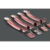 For Citroen C3 Mk2 Chrome Handle Covers Trim Set of 4PCS 2010-2016 Car Accessories Stickers Car Styling 2011 2013 2014 VT VTR+