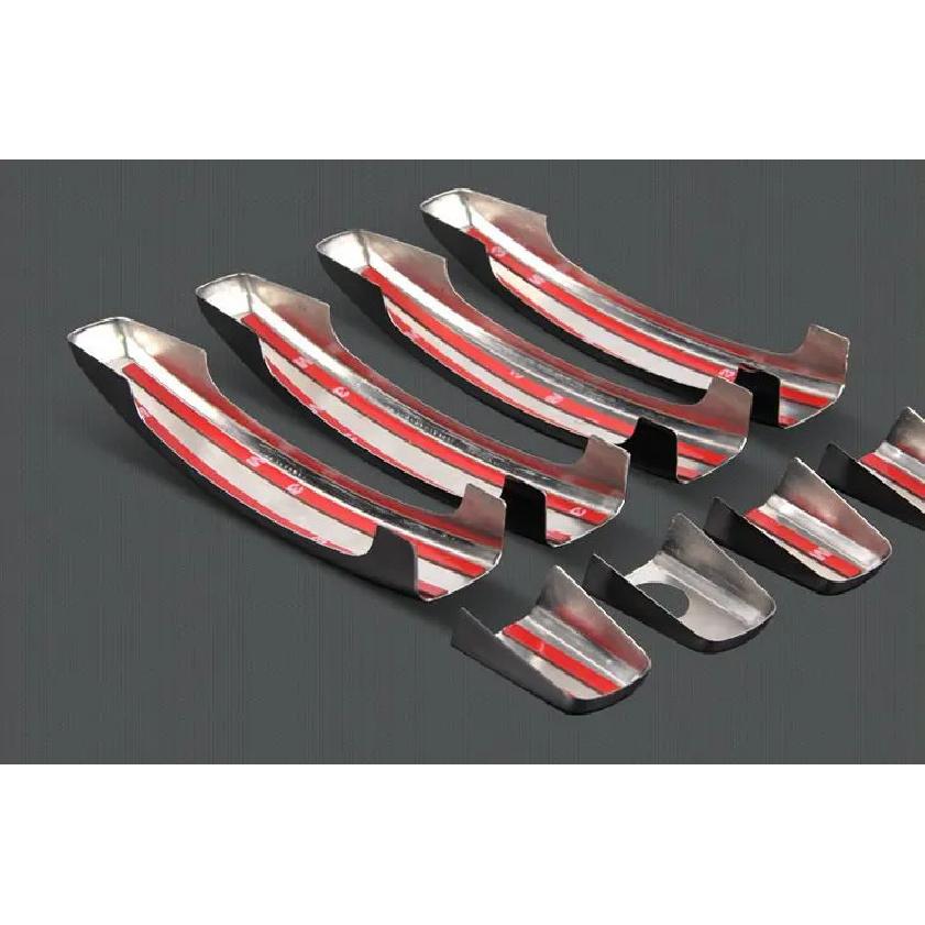 For Citroen C3 Mk2 Chrome Handle Covers Trim Set of 4PCS 2010-2016 Car Accessories Stickers Car Styling 2011 2013 2014 VT VTR+