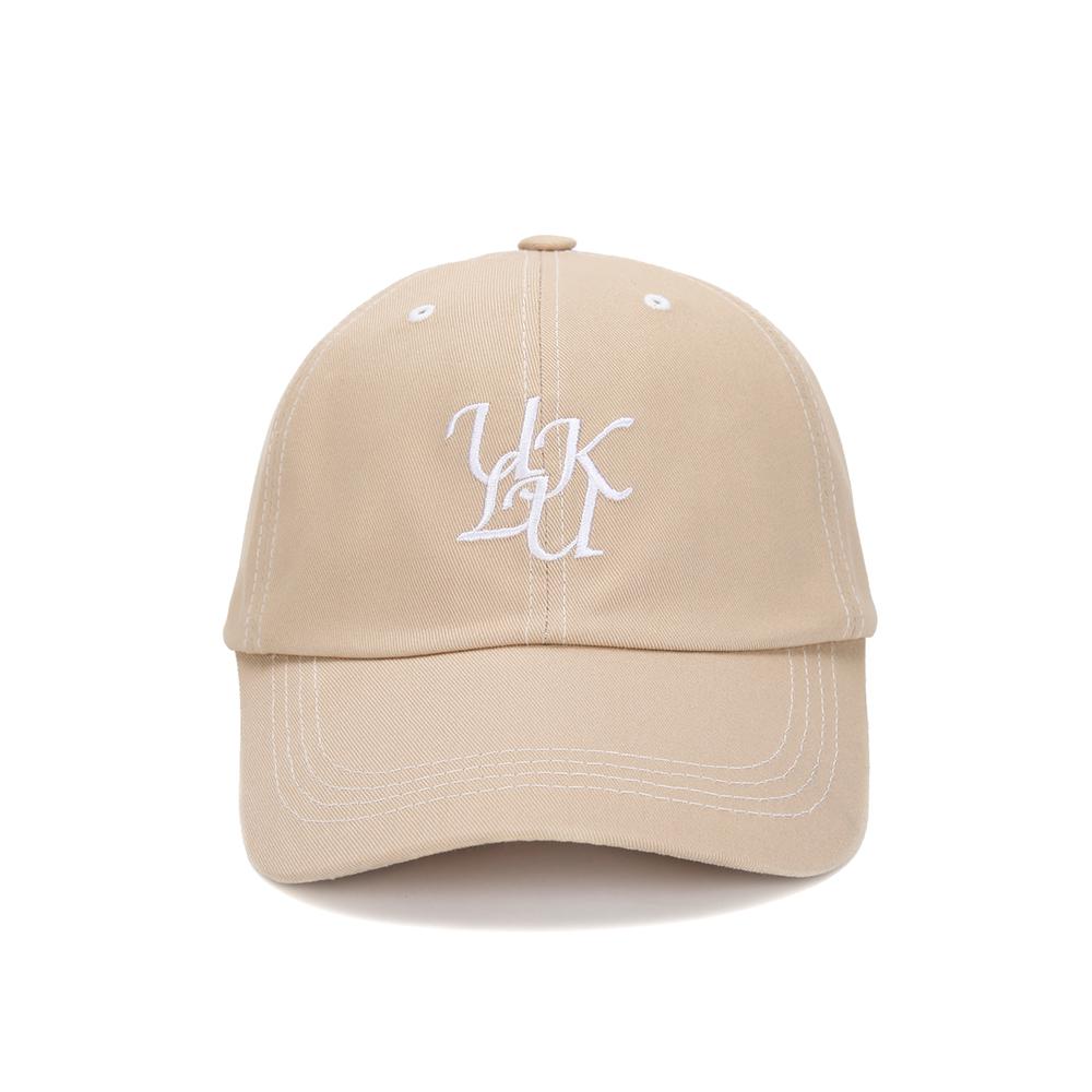 ULUK Lucida Stitch Embroidered Ball Cap_Beige