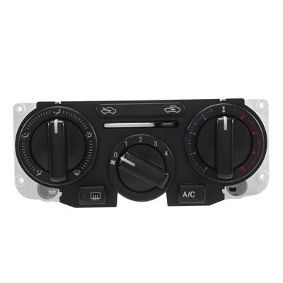 Front Center Dash Air Conditioner A/C Heater Switch Climate Control Button Assembly for Tiida C11, Black, 500263378