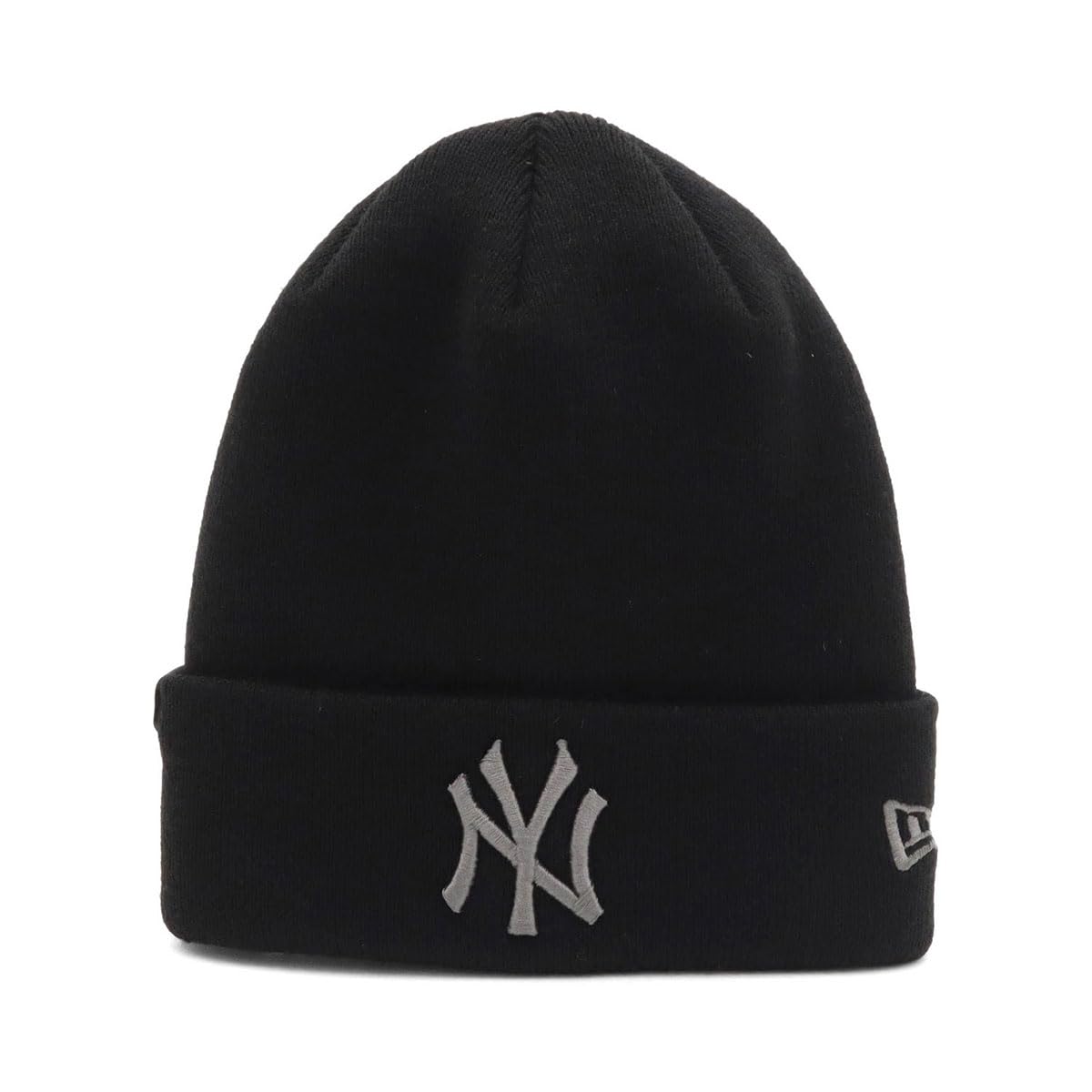 Кепка New Era MLB Knit Tonal NY Free Basic Cuff Neyyan Black, Цвет, Черный, Вязаная,