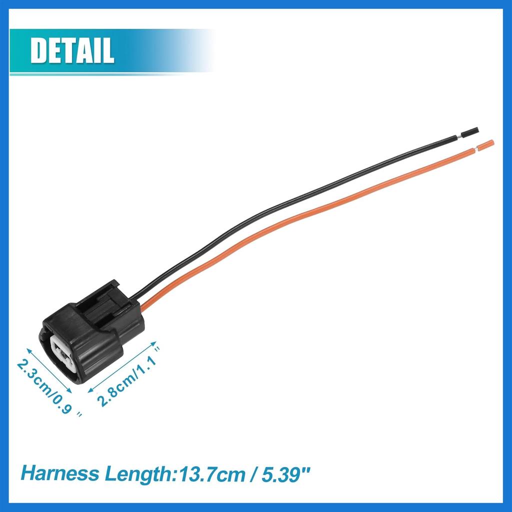 Knock Sensor Connector Pigtail No.220607B000 for Nissan Frontier 1994-2004 2pin Auto Accessories
