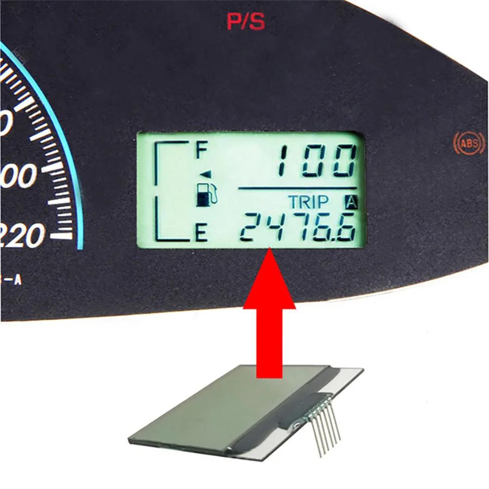 LCD Screen Dashboard Display Instrument Replacement For Toyota Vios 2008-2012