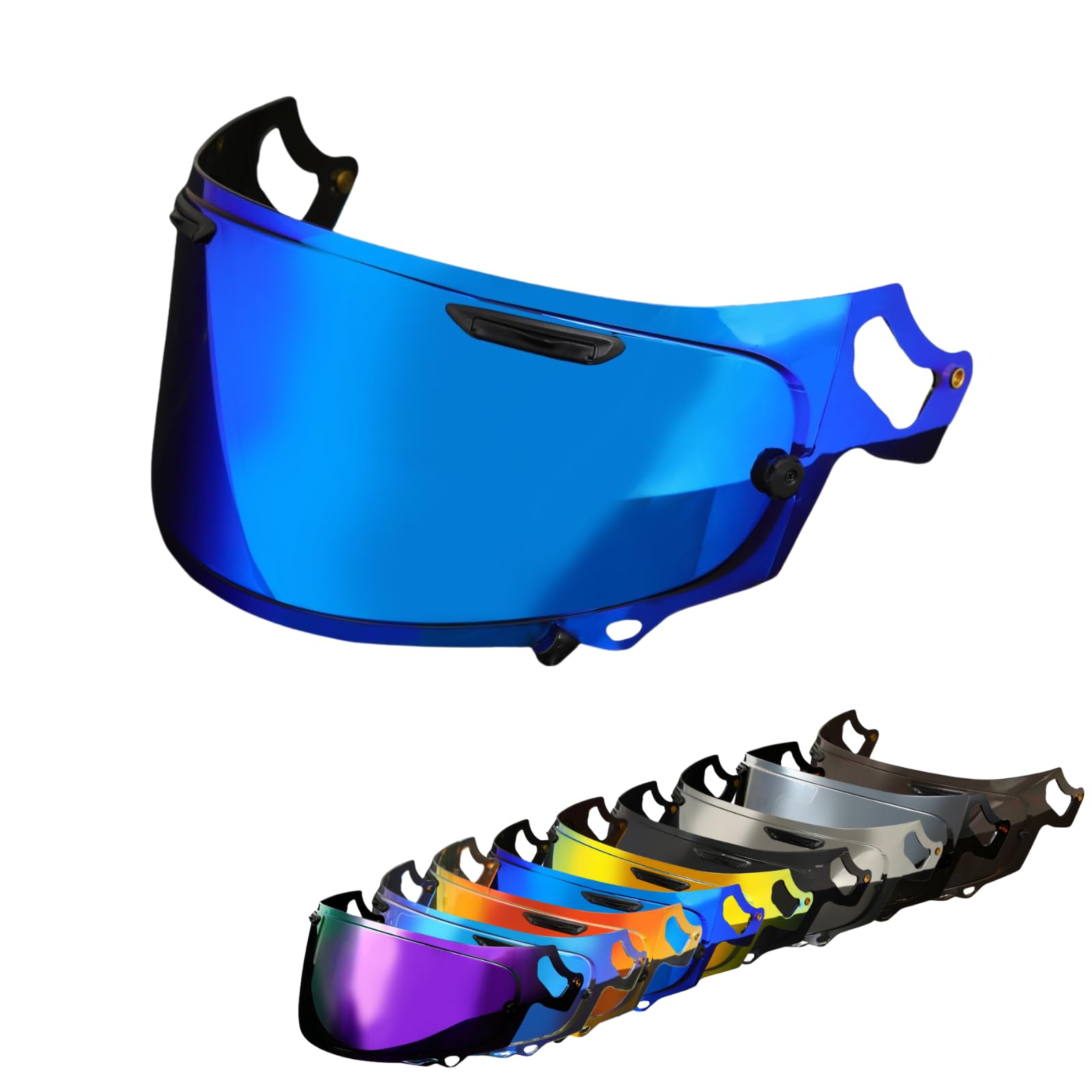 

delivery MV shield compatible Iridium mirror shield Aftermarket product shield Astro GX Rapaide Neo XD [kinkyamigo] Next-day VAS-V [Arai RX-7X синий