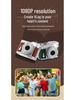 Capture Moments HD: Portable Mini Camera with Beauty Filters, Flash, and Playback - Perfect for Kids!