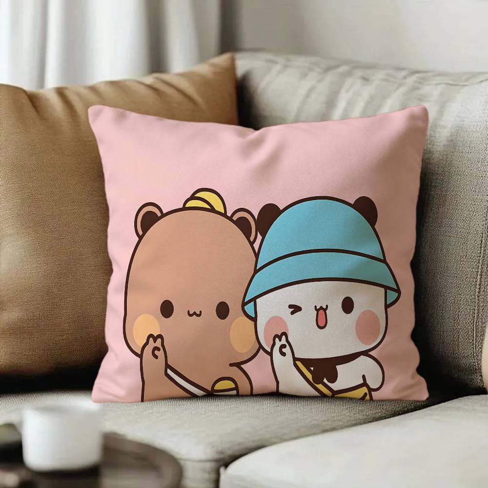 BuBu DuDu Kawaii Maple Design Cushion Cover Happy Autumn Harvest decor Holiday Decorati Pillow Cover