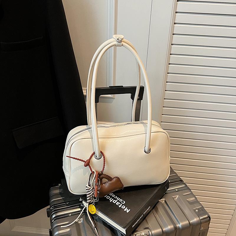 Retro Shoulder Bag High-Quality Bowling Bag Square Bag Compact For Special Occasis Daily Use Travel